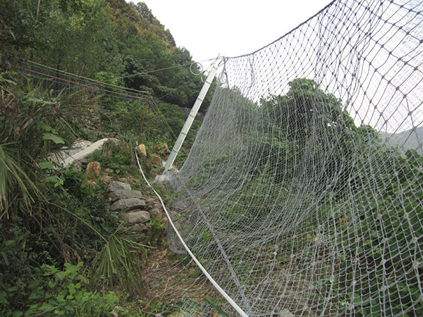 被動邊坡防護網